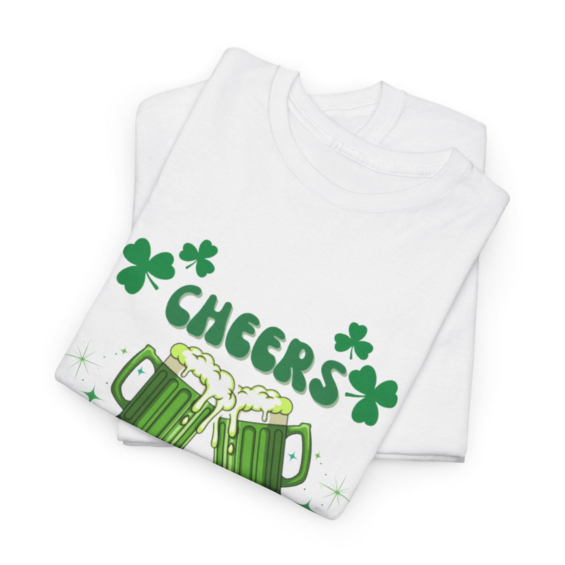 Cheers F*ckers Tee | Green Beer St. Patrick's Day Shamrock Party Shirt