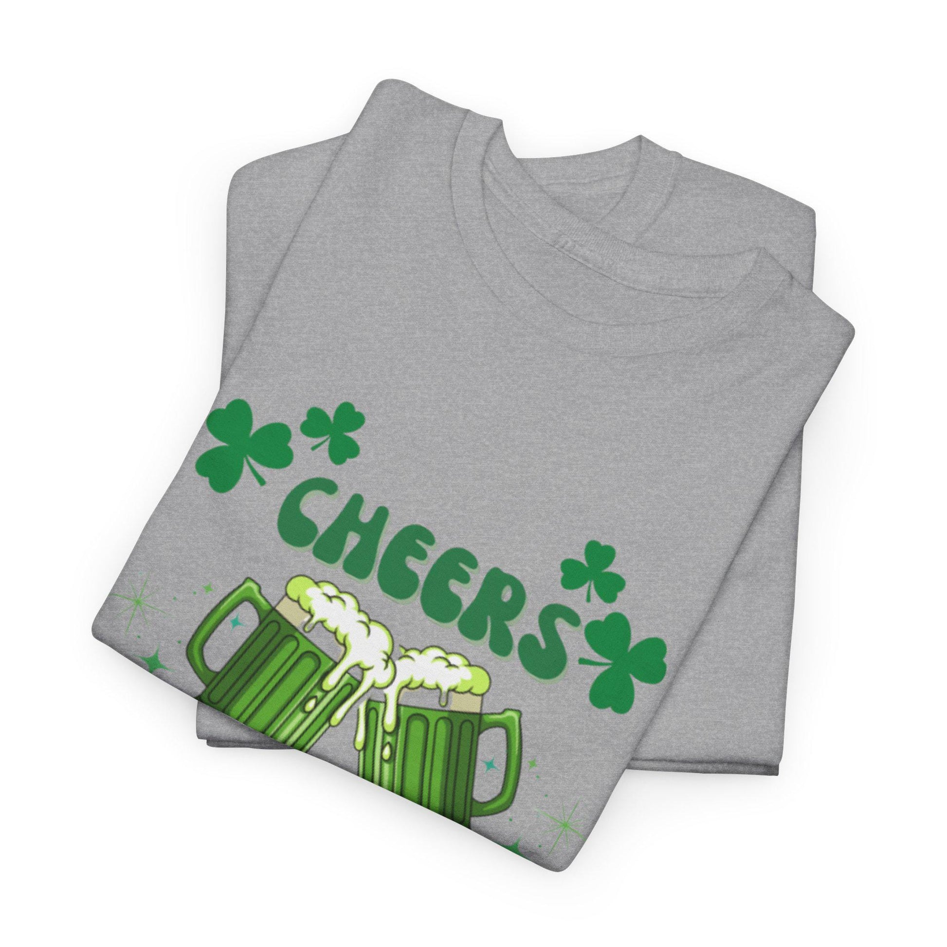 Cheers F*ckers Tee | Green Beer St. Patrick's Day Shamrock Party Shirt