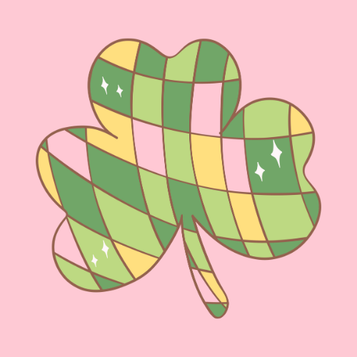 Colorful mosaic snake design on a pink background