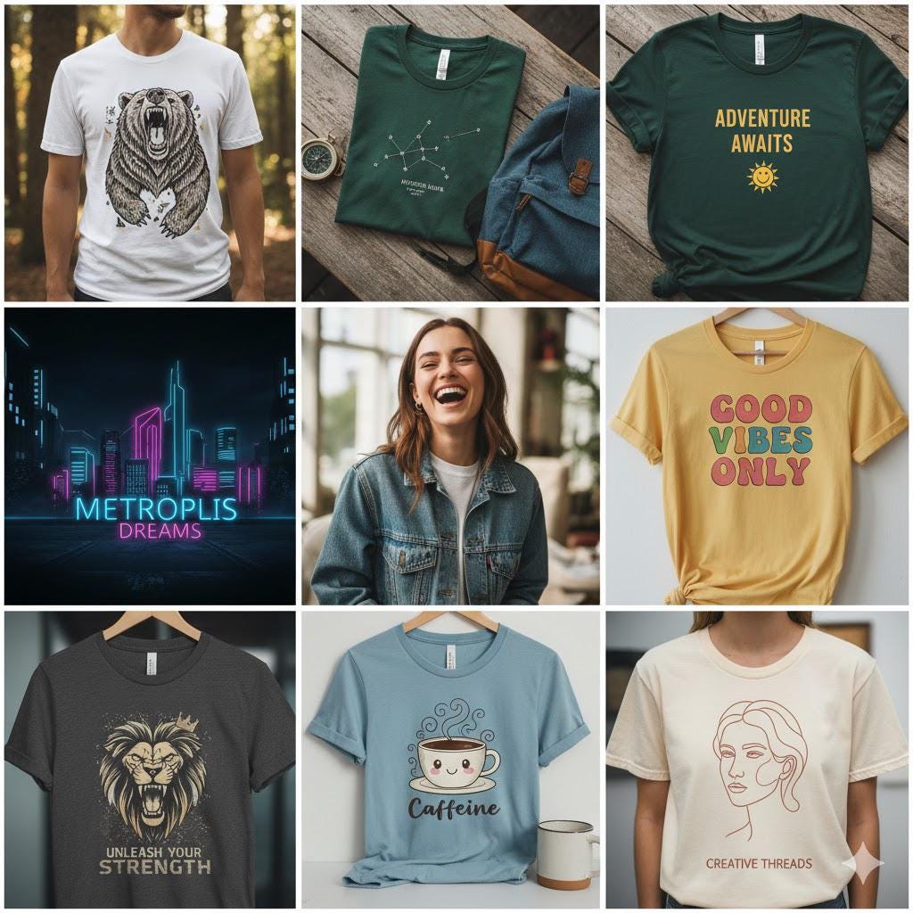 Custom Designed T-Shirts