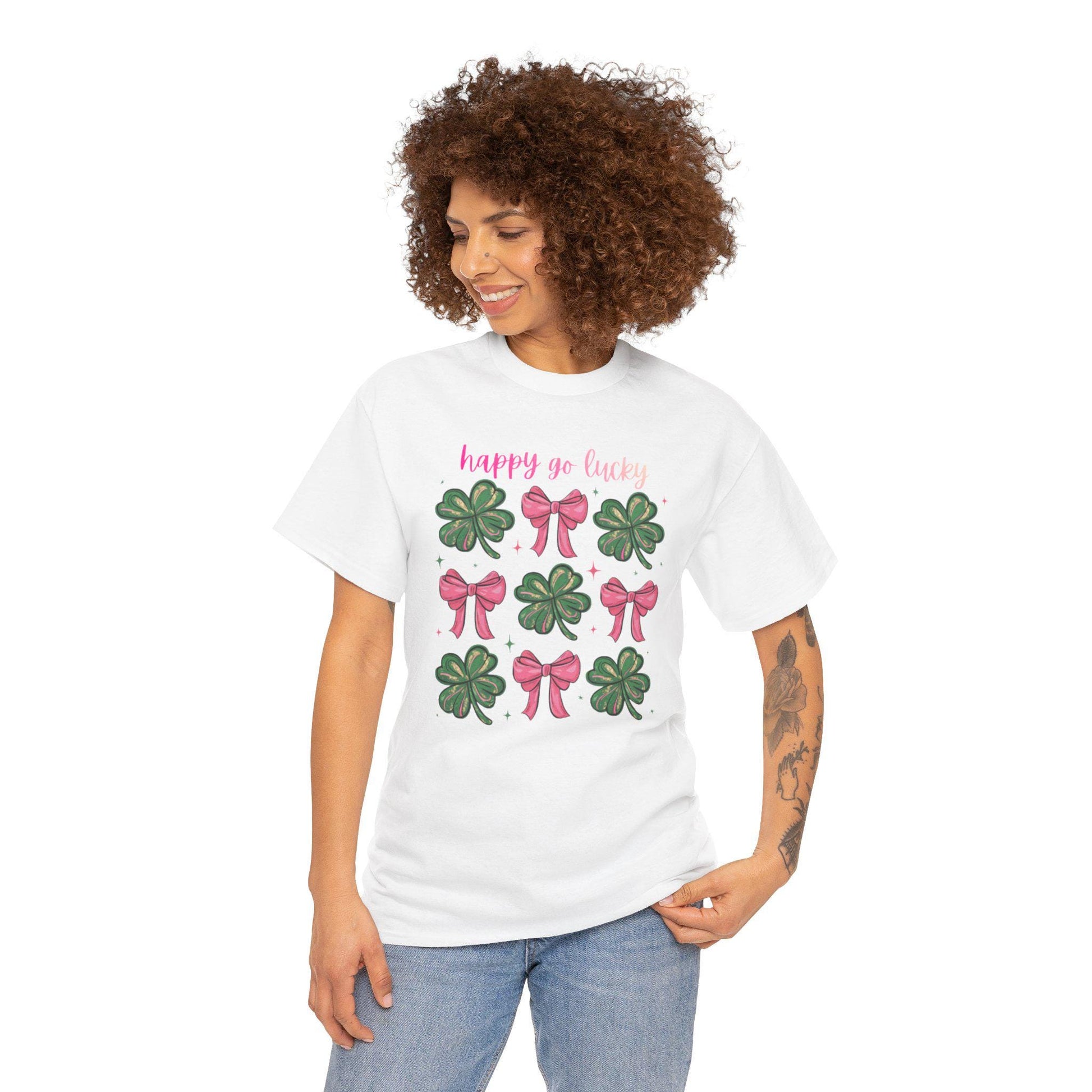 Happy Go Lucky Clover shirt | T-Shirt