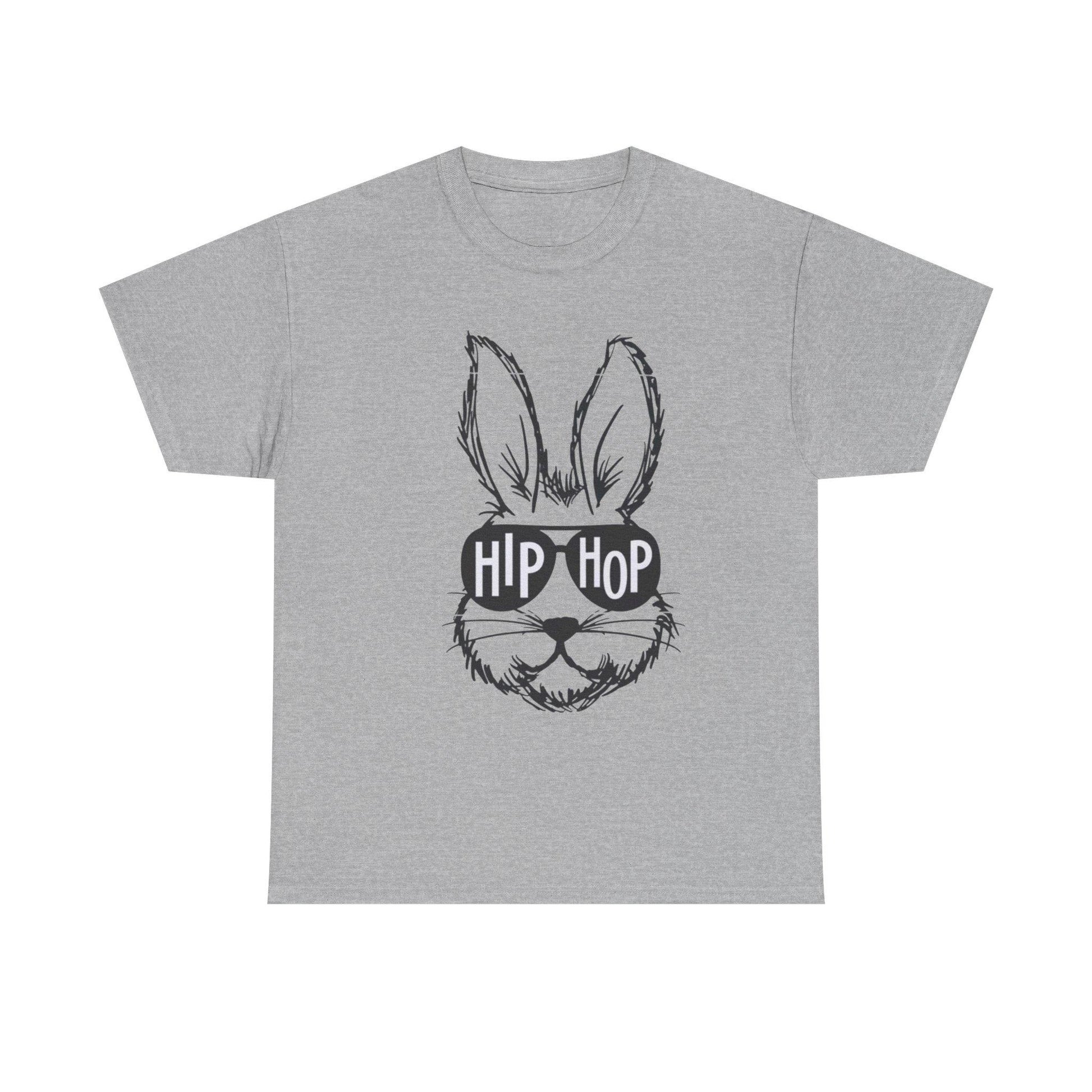 Hip Hop Rabbit Tee | Funny Bunny Sunglasses Graphic T-Shirt