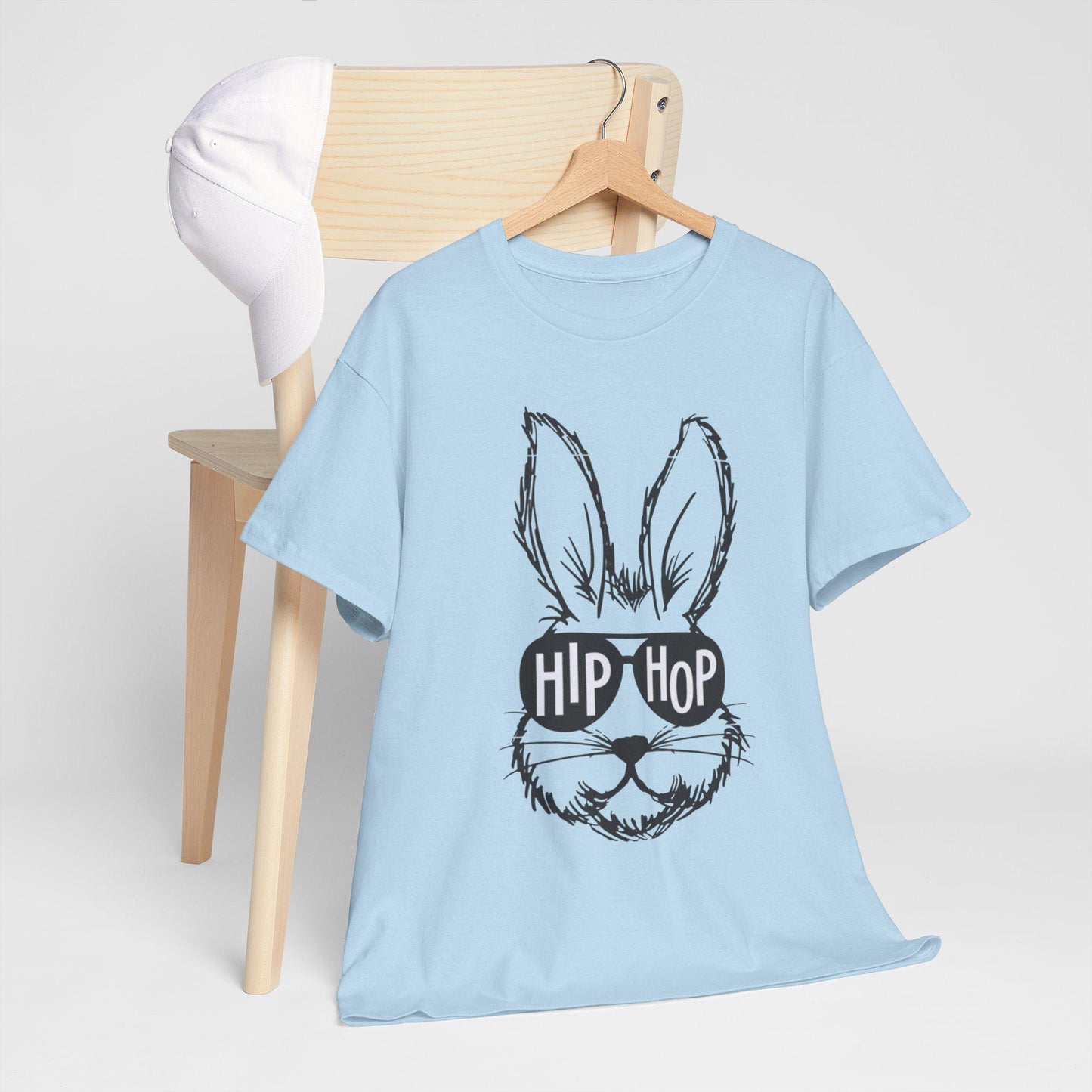 Hip Hop Rabbit Tee | Funny Bunny Sunglasses Graphic T-Shirt