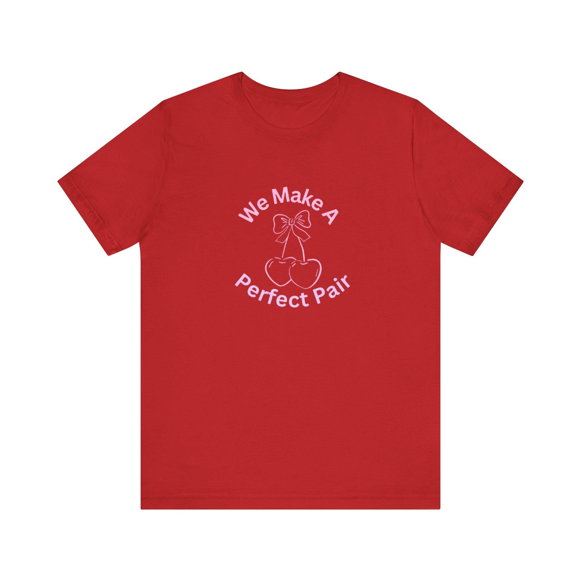 Pair Cherry Graphic Tee | Valentine's Day Shirt
