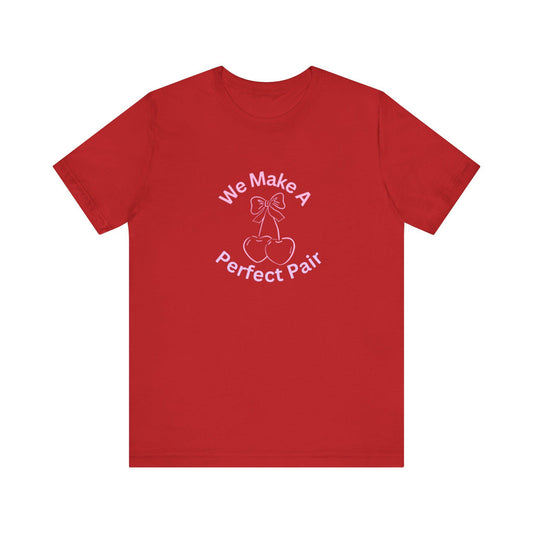 Pair Cherry Graphic Tee | Valentine's Day Shirt