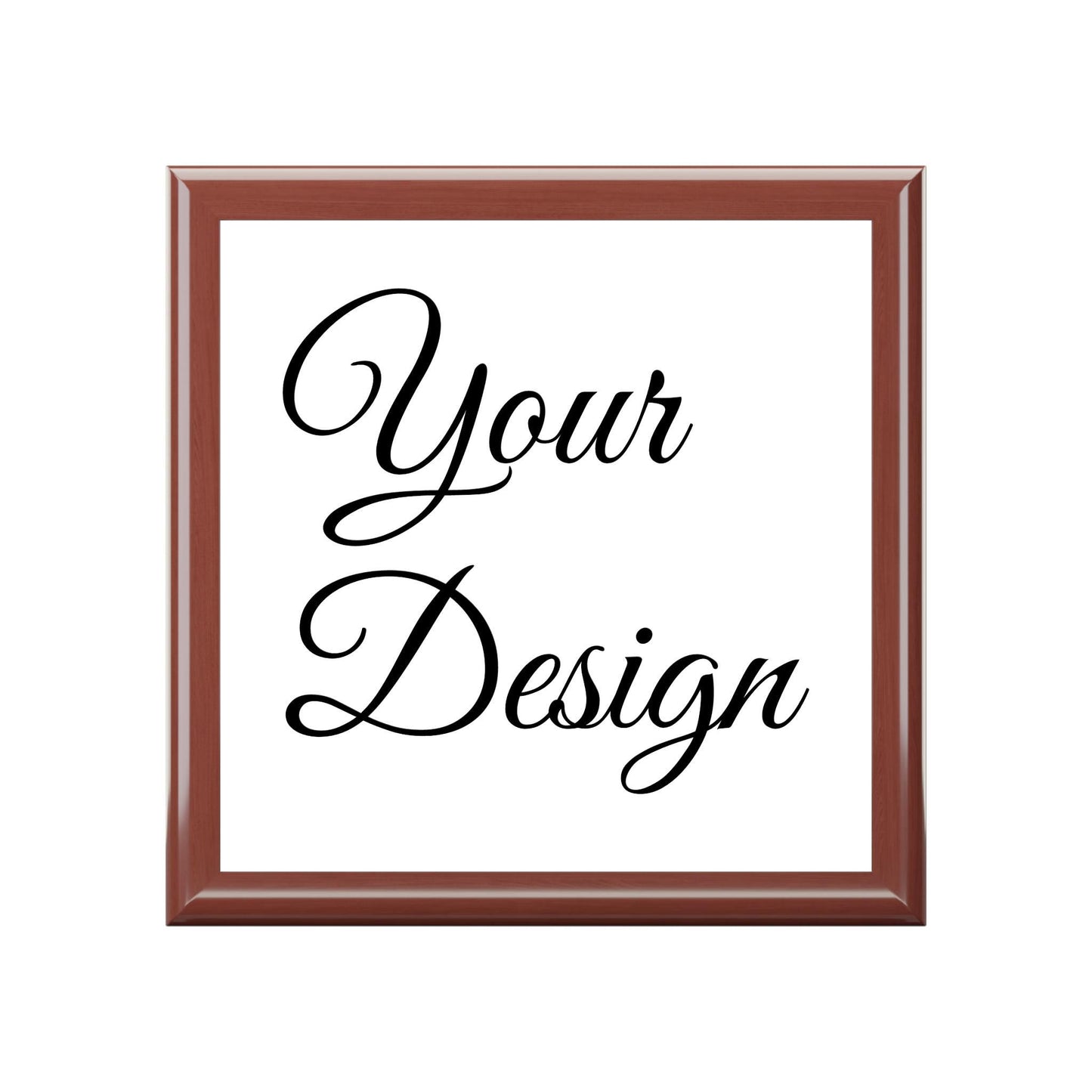 Script Monogram Jewelry Box, Custom Name Jewelry Box | Personalized Keepsake Box