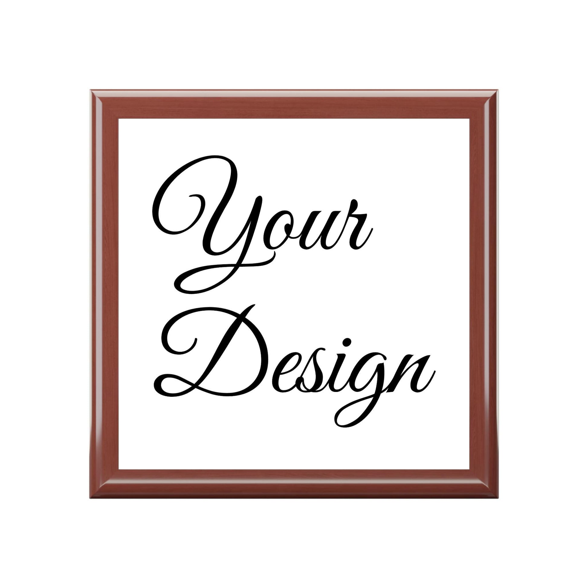 Script Monogram Jewelry Box, Custom Name Jewelry Box | Personalized Keepsake Box